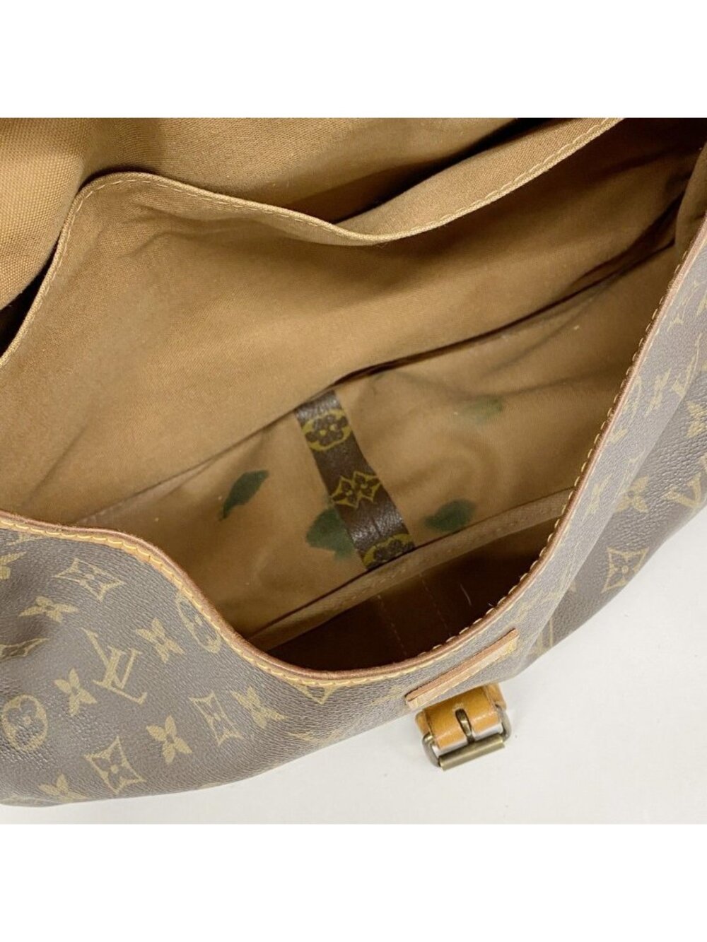 Louis Vuitton Shoulder Bag Monogram Saumur 35 Brown - Picture 4 of 10